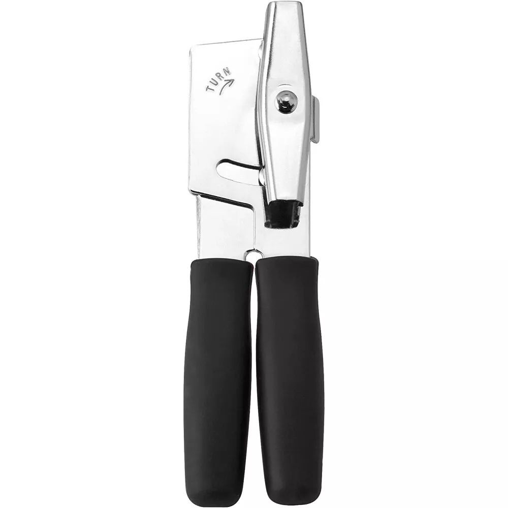 Swing-A-Way Compact 8" Can Opener with Sharp Blade, Manual Handheld (Black) gallery