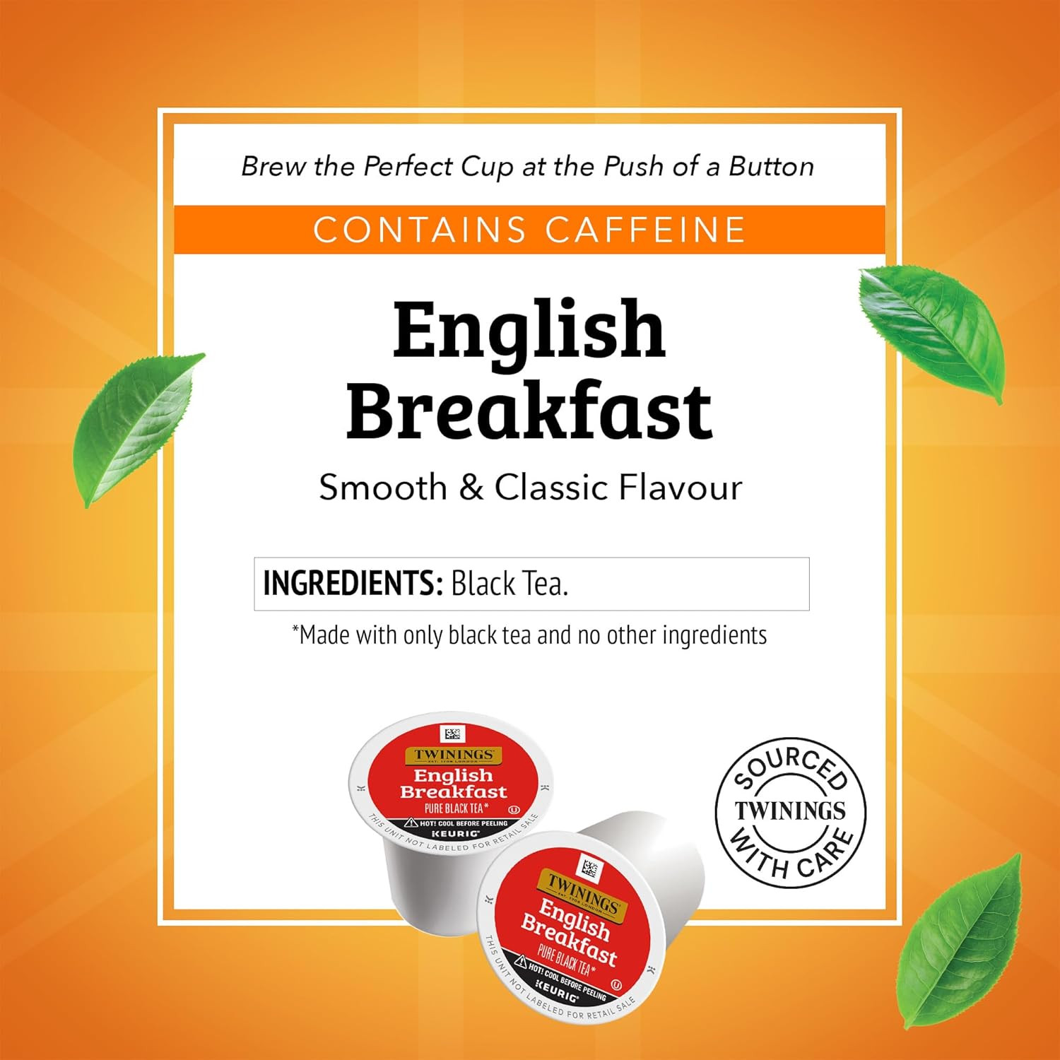 Twinings English Breakfast Black Tea K-Cup Pods for Keurig, 24 Count (Pack of 1) gallery