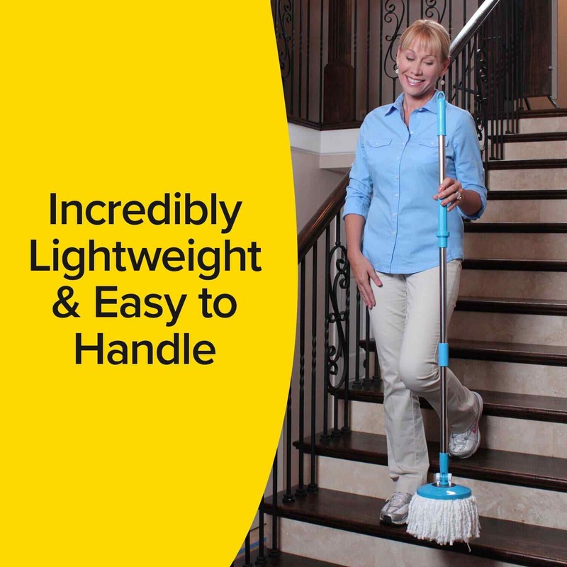 Hurricane Spin Mop Home Cleaning System by BulbHead, Floor Mop with Bucket gallery