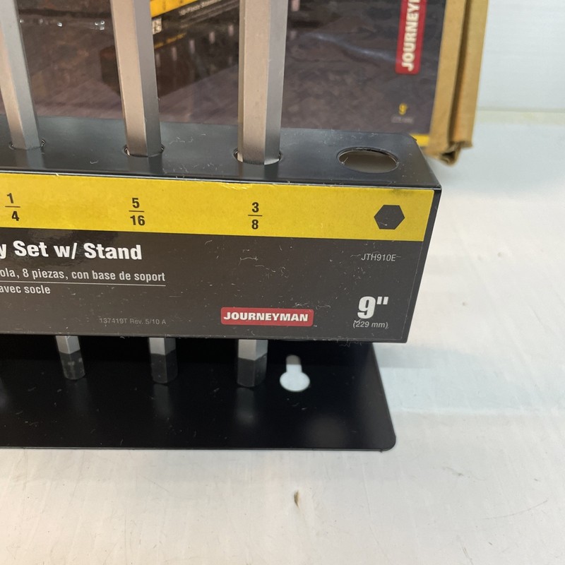 Klein Tools JTH910E - 10 Piece Sae T-Shape - Hex Key Set - Pre Owned gallery