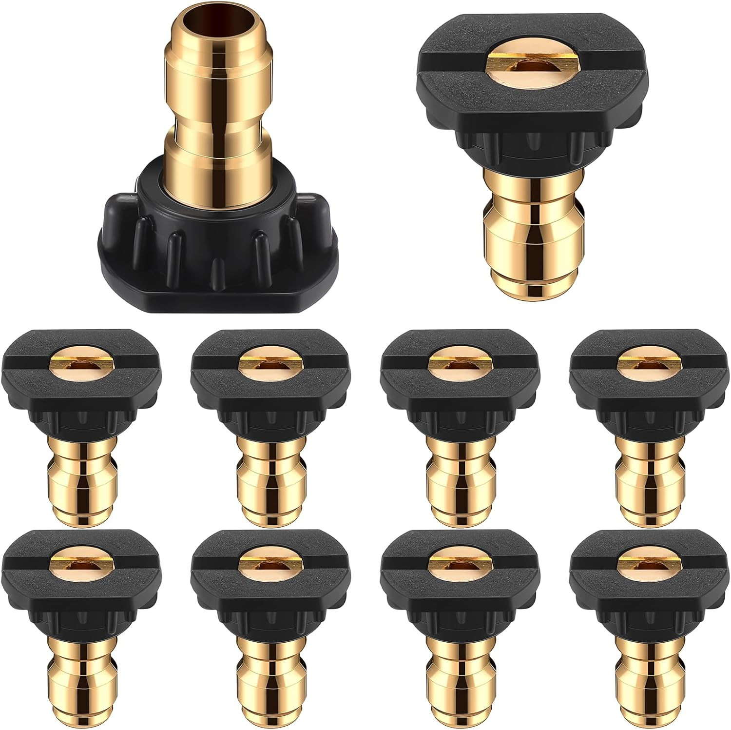 1/4 Inch Pressure Washer Nozzle Tips Quick Connector 2.5 Gpm 4000 Psi Power Wash gallery