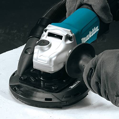 Makita 191F81-2 4-1/2" - 5" Tool-Less Dust Extraction Surface Grinding Shroud gallery