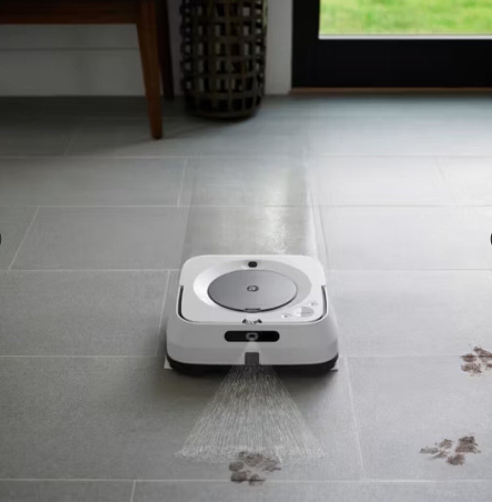 🤖iRobot Braava Jet M6 M6110 Wi-Fi Connected Robot Mop - White🤖 gallery