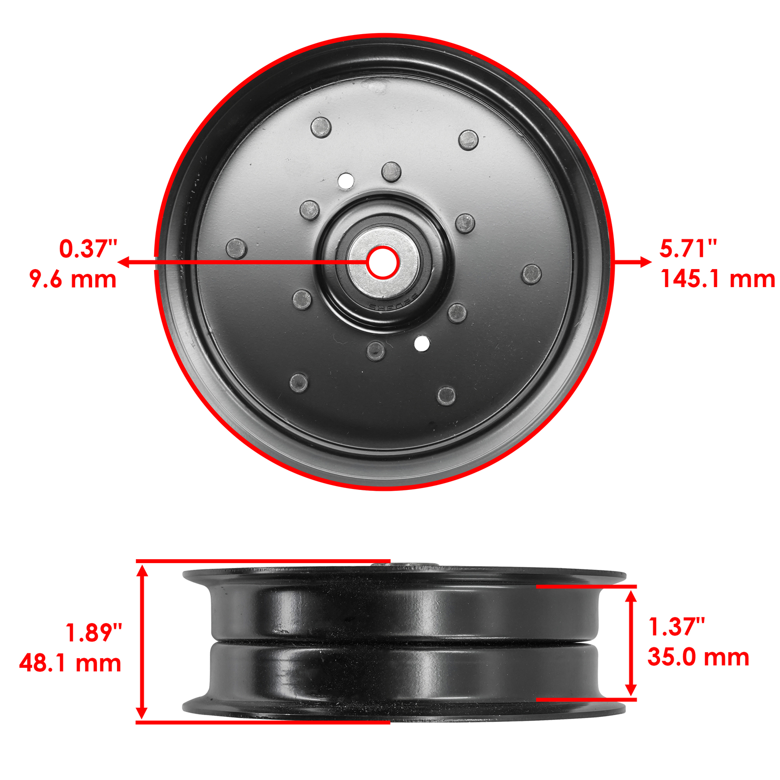 Deck Idler Pulleys For Husqvarna GT2254 GTH2254XP GTH2554XP GTH2654 GTH2754 54" gallery