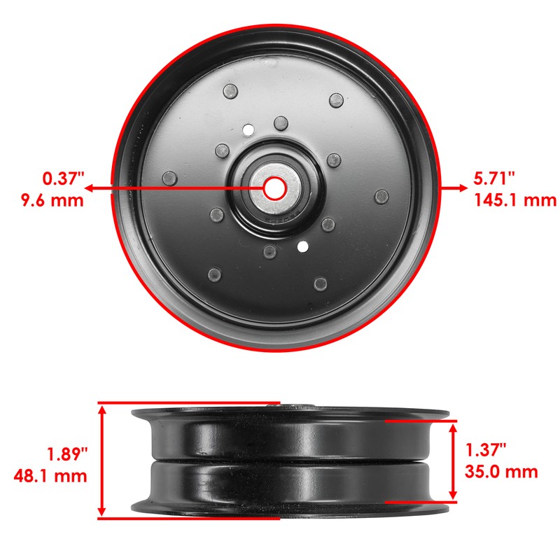 Deck Idler Pulleys For Husqvarna GT2254 GTH2254XP GTH2554XP GTH2654 GTH2754 54" gallery