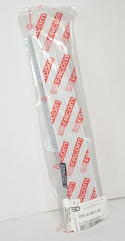 FACOM Plastic Folding Ruler 2M DELA.401.00 Composite Ruler Brand New gallery