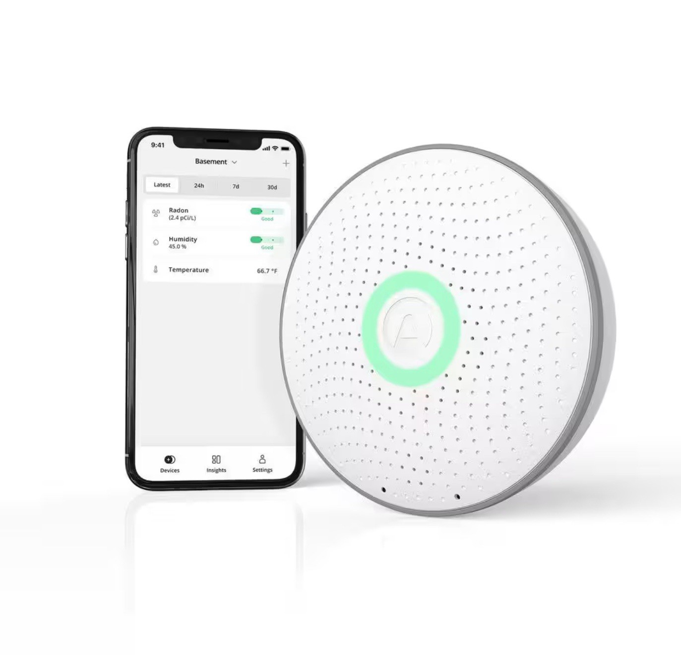 Airthings Wave Radon 2951 Radon Detector Humidity & Temperature Monitoring gallery