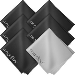 Magicfiber Microfiber Cleaning Cloth, 6 Pack – Premium Cloth for Glasses, Lens..