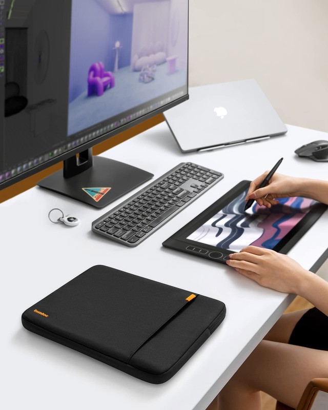 tomtoc 360° Protective Laptop Sleeve for 15-inch New MacBook Air M5 (2026), gallery