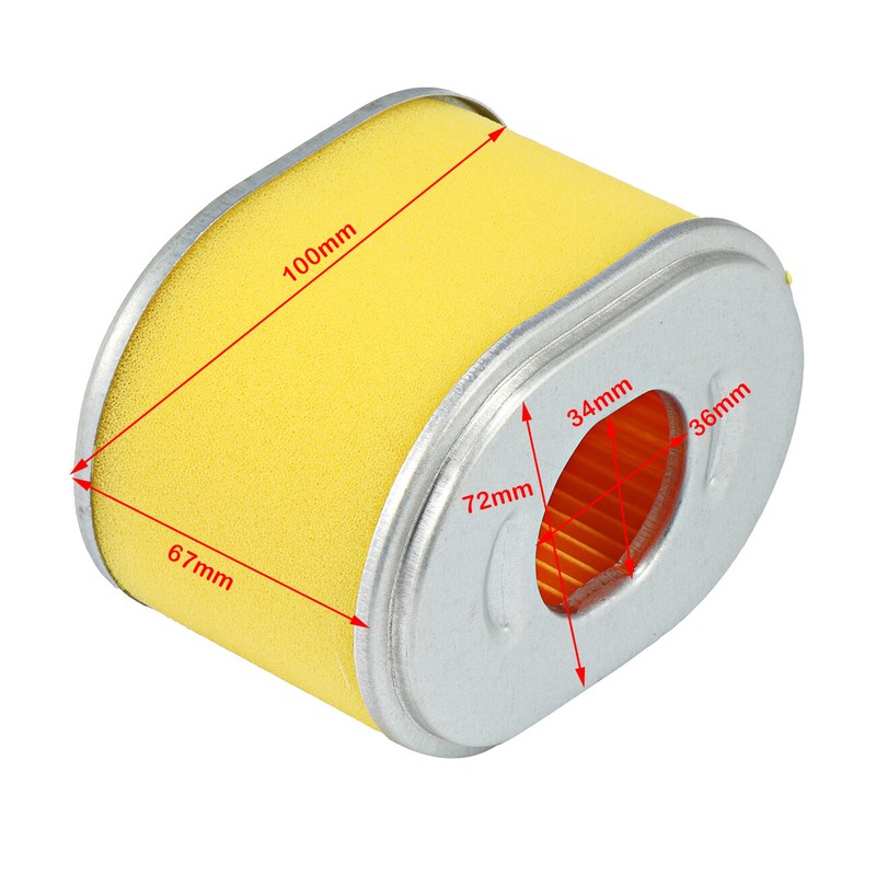 2 PACK Air Filter Cleaner Element 5.5HP & 6.5HP Fits Honda GX160 GX200 168F 170F gallery