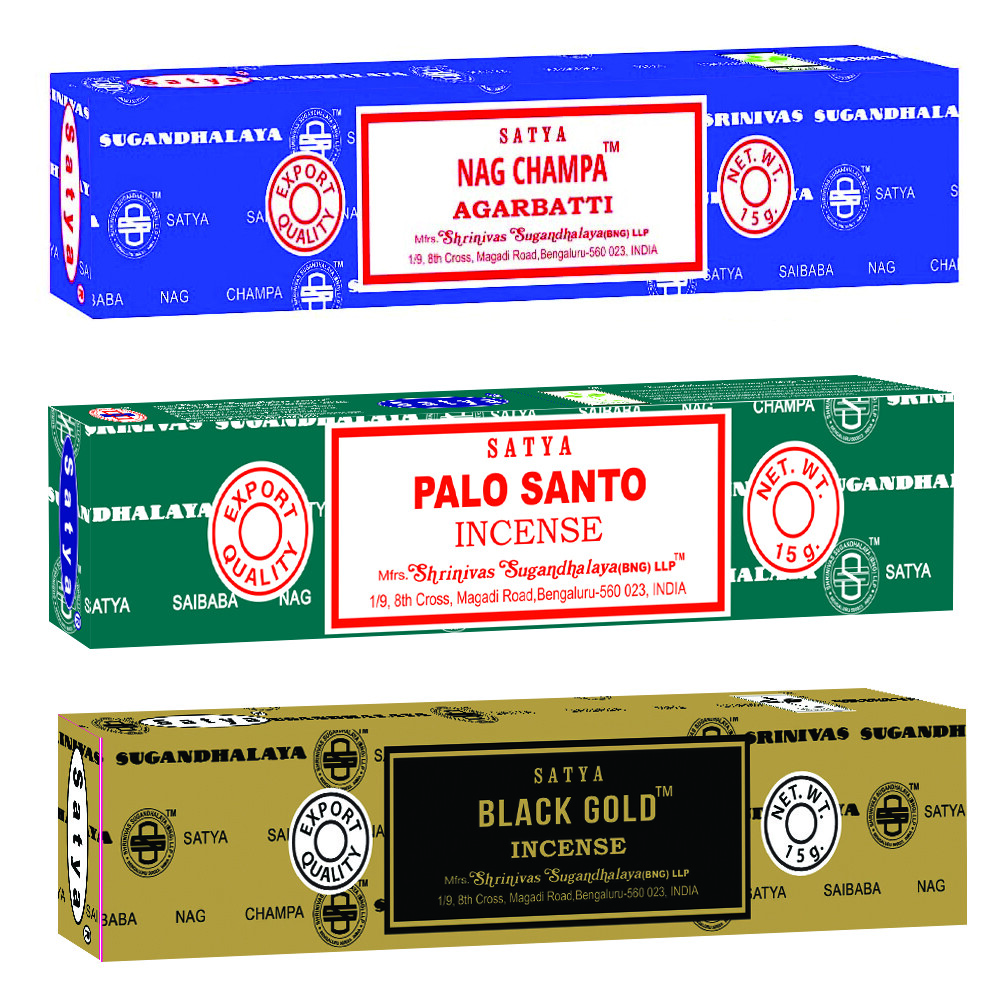 Satya Original 3 Pack Incense Sticks Variety Sets gallery