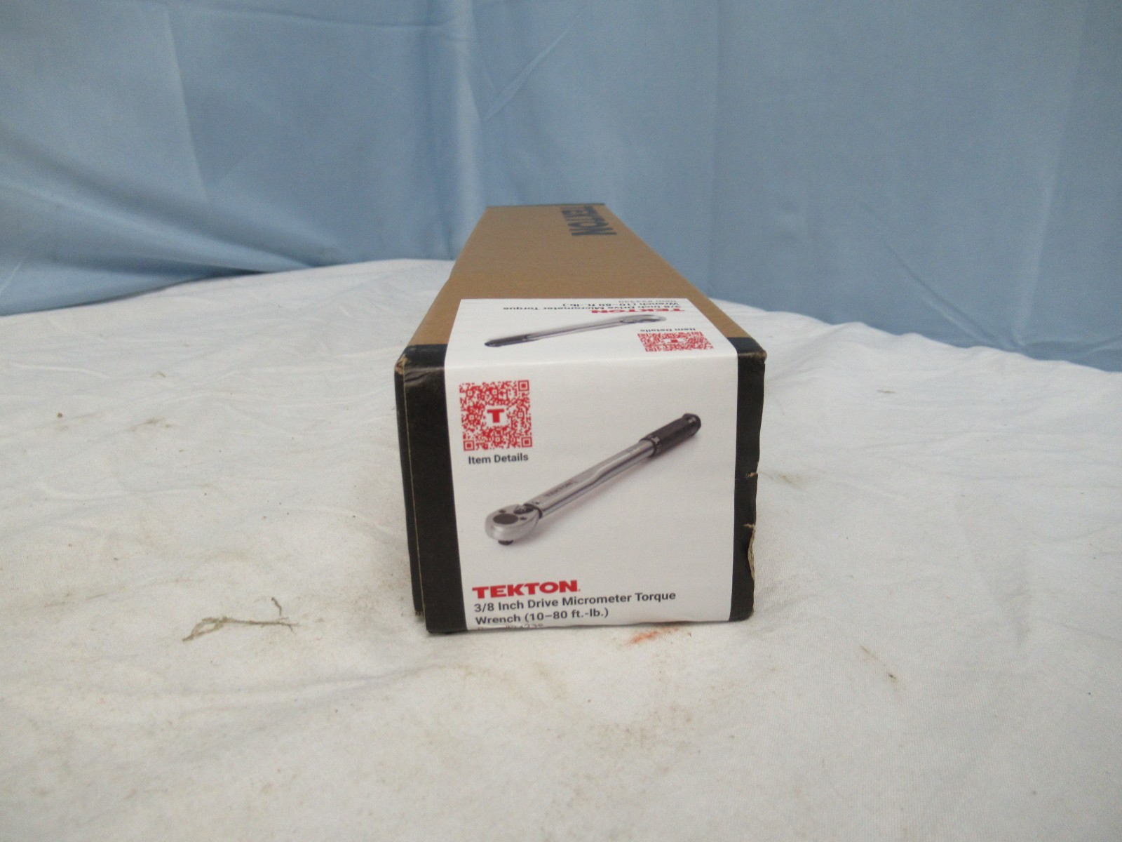 TEKTON 3/8" Drive Micrometer Torque Wrench 10-80 ft.-lb. 24330 REFURBISHED (S) gallery