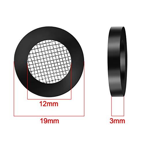20 Pack Garden Water Hose Screen Washers Filter Rubber Gaskets O Ring Connector gallery