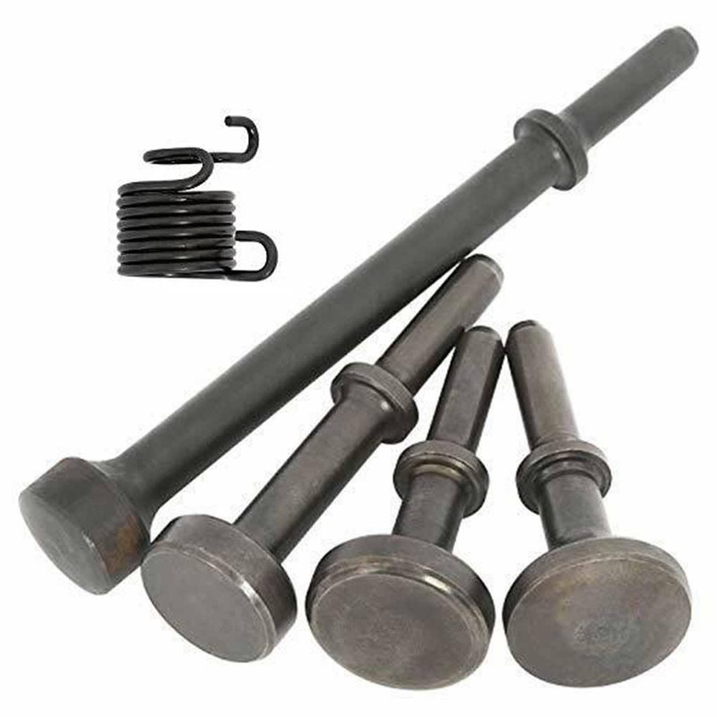 5Pack Smoothing Pneumatic Air Hammer Bits Air Chisel Bits Tool Set W Spring NEW gallery