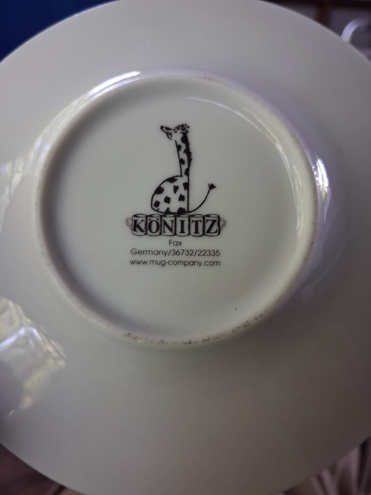 4 Differen Konitz 3 Oz. Porcelain Espresso Cups & Saucers Made In Germany gallery