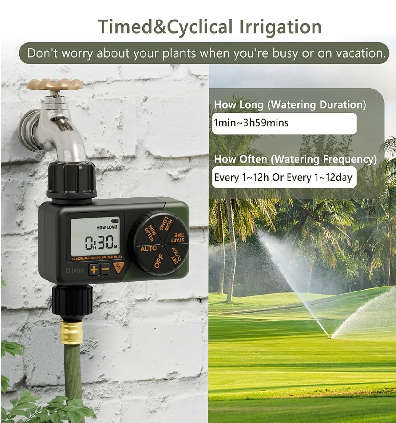 DIIVOO WT-06 Water Sprinkler Timer gallery