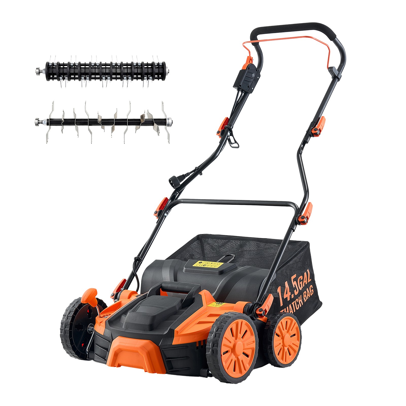 Uimoso 16-Inch Electric Lawn Dethatcher and Scarifier 2-in-1 Equipment 15 Amp gallery