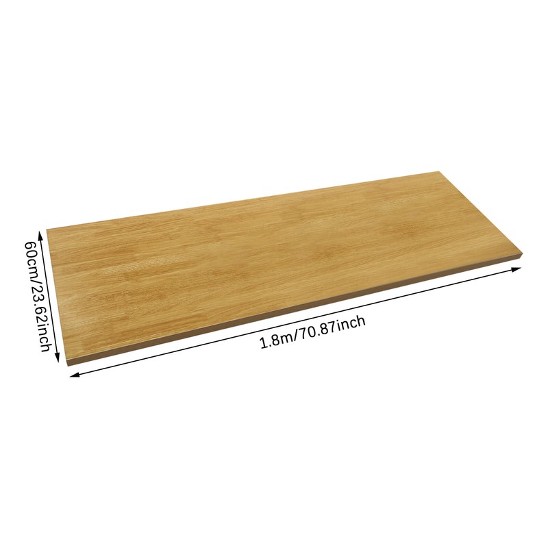 70in Tabletop Rectangular Countertop Plywood Countertop Wood Color for Kitchens gallery
