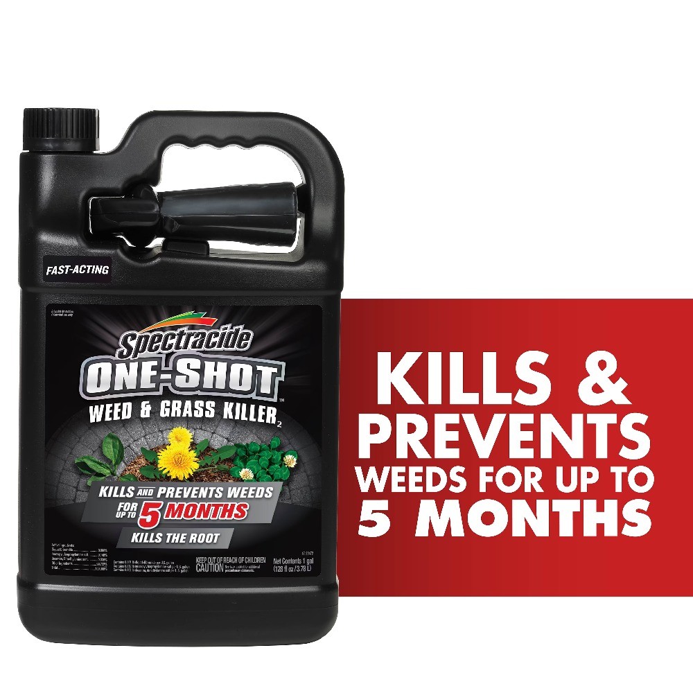 Spectracide One Shot Weed & Grass Killer Ready-to-Use Spray, 1 Gallon gallery
