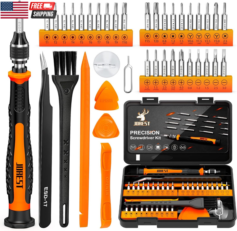 152 in 1 Precision Screwdriver Set, Tool Gifts for Men, Magnetic Tool Kit with T gallery