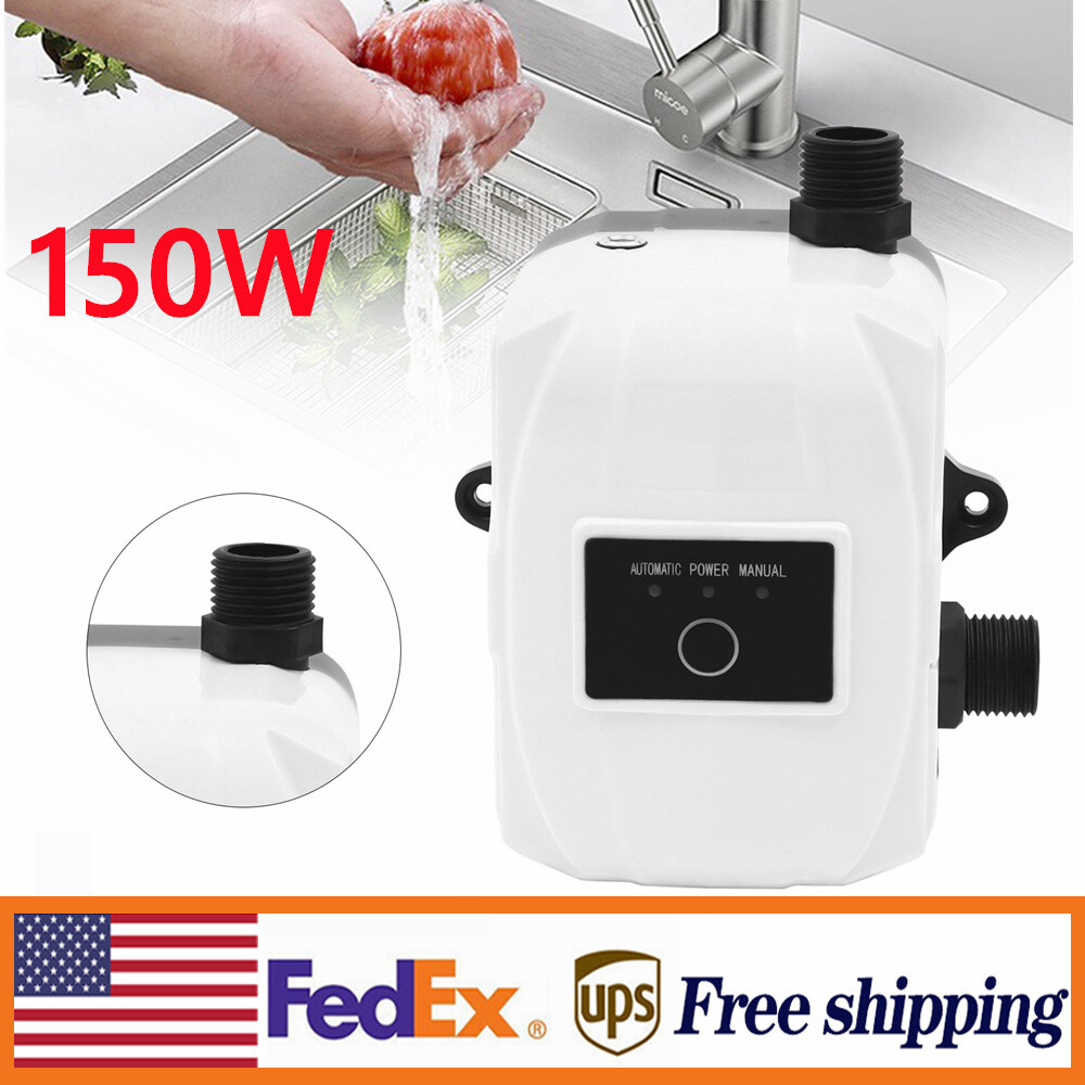 24V Pressure Booster Pump Portable Automatic Water Recirculating Pump for Shower gallery