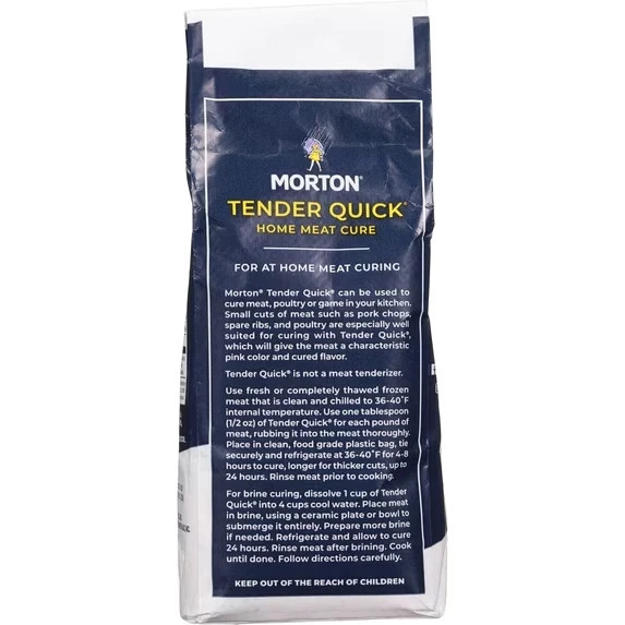 Morton Tender Quick Meat Cure, Curing Salt for Meat, Poultry & Game, 2 lb gallery