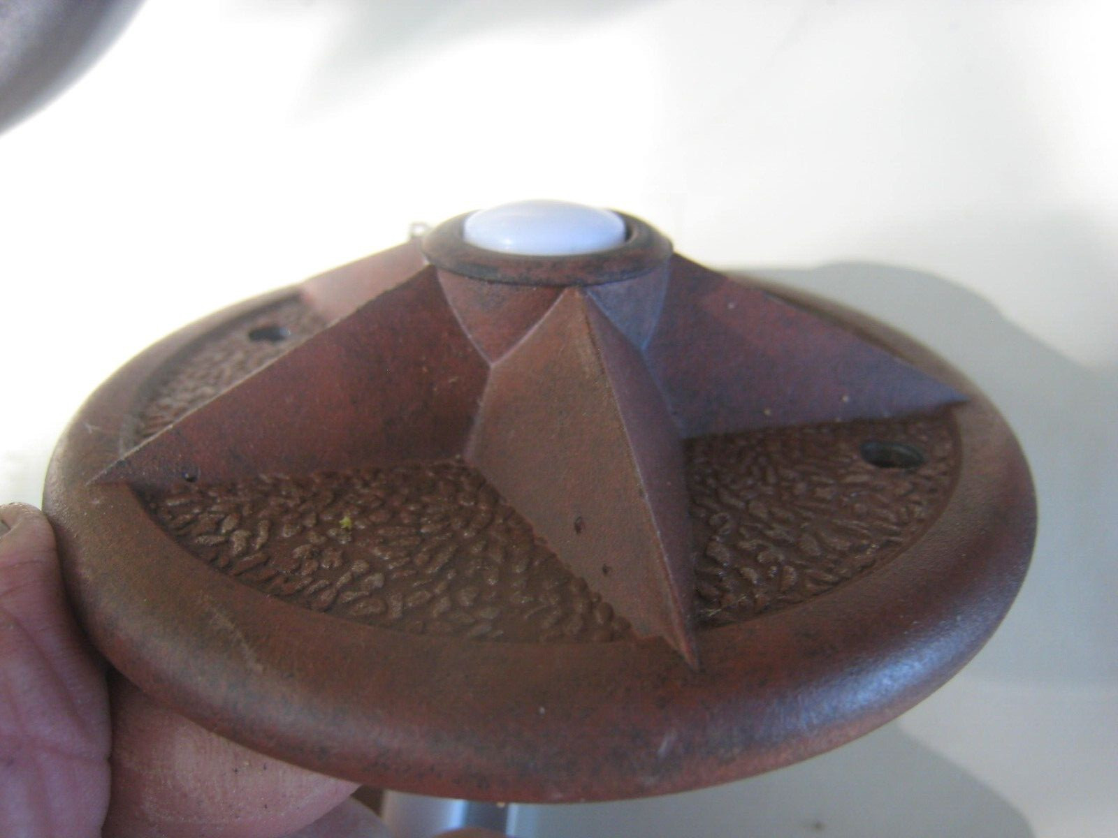 Craftmade PB3036-RI Surface Mount Lighted Doorbell Push Button RUSTIC IRON gallery