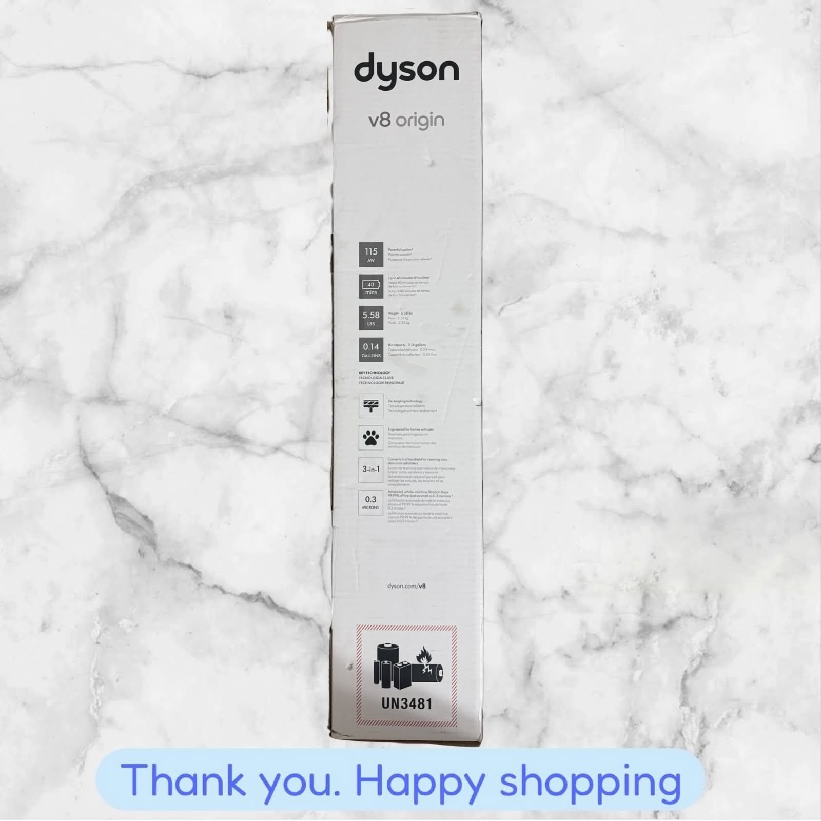 Dyson V8 Origin Stick Vacuum Cleaner SV25 400493-01 NEW SHIPPING gallery