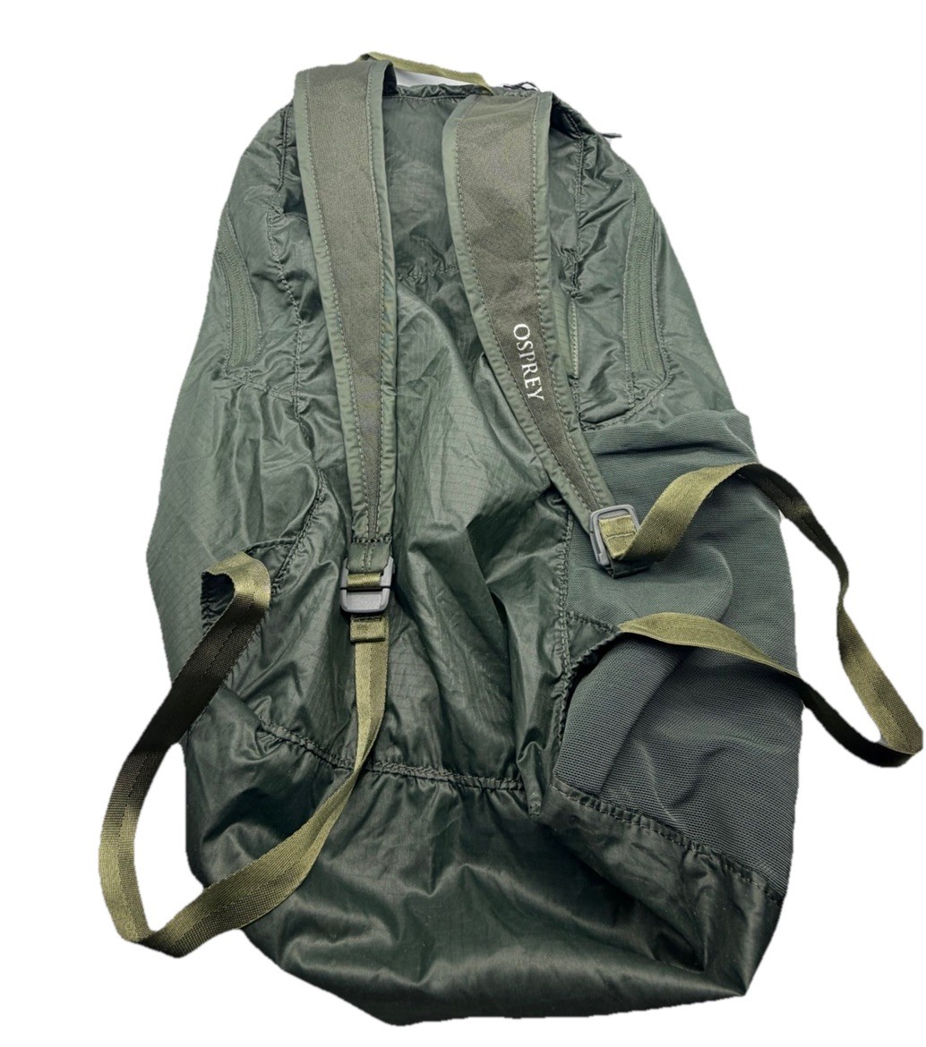 Osprey Ultralight Stuff Pack 18L Dark Green Lightweight Backpack VGUC 4