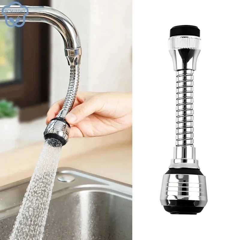 Kitchen Tap Head Water Saving Faucet Extender Sprayer Sink Spray Aerator Nozzle gallery