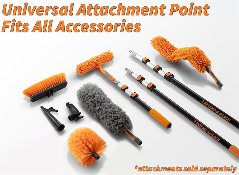 5-24 Ft Long Telescoping Extension Pole // Multi-Purpose Extendable Pole with Un gallery