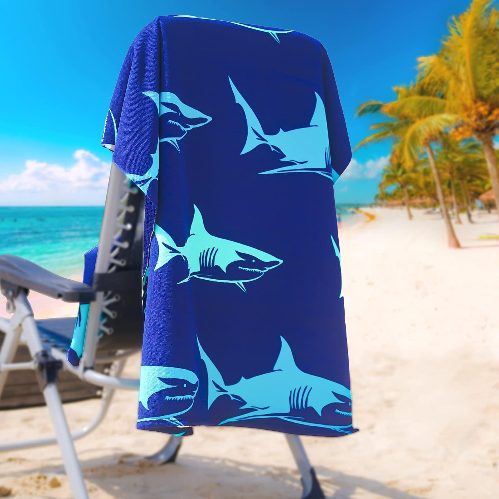 4 Packs Oversized Thin Beach Towel Set XL Extra Large Big 36 x 72 in Clearance T gallery
