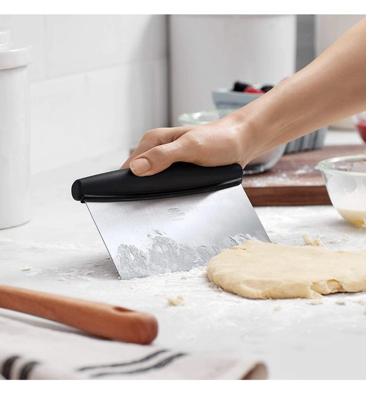 OXO Good Grips Multi-Purpose Scraper & Chopper Stainless steel - Dishwasher Safe gallery