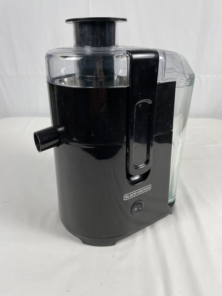 BLACK+DECKER Juice Extractor Centrifugal Juicer Black JE2200B 400W Tested Works
