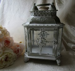 Lantern,Whitewashed Decor,Sage,Patina,Green Decor,centerpiece,Easter,Boho,NEW