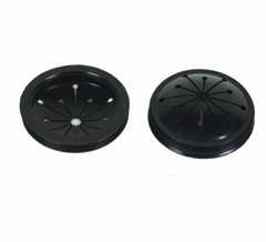 2pcs 3.15″ Hot Rubber Replacement Garbage Disposal Splash Guard For Waste King