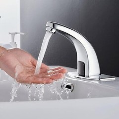 Automatic Motion Infrared Sensor Faucets Smart Touchless Bathroom Sink Faucet
