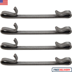 4 Pcs Early 2” Double Loop Style Tool Box Drawer Slide Retaining Keeper Clips f