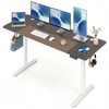 63 x 24 Inch Electric Standing Desk w/3 Memory Presets, Cable Management & Hook gallery