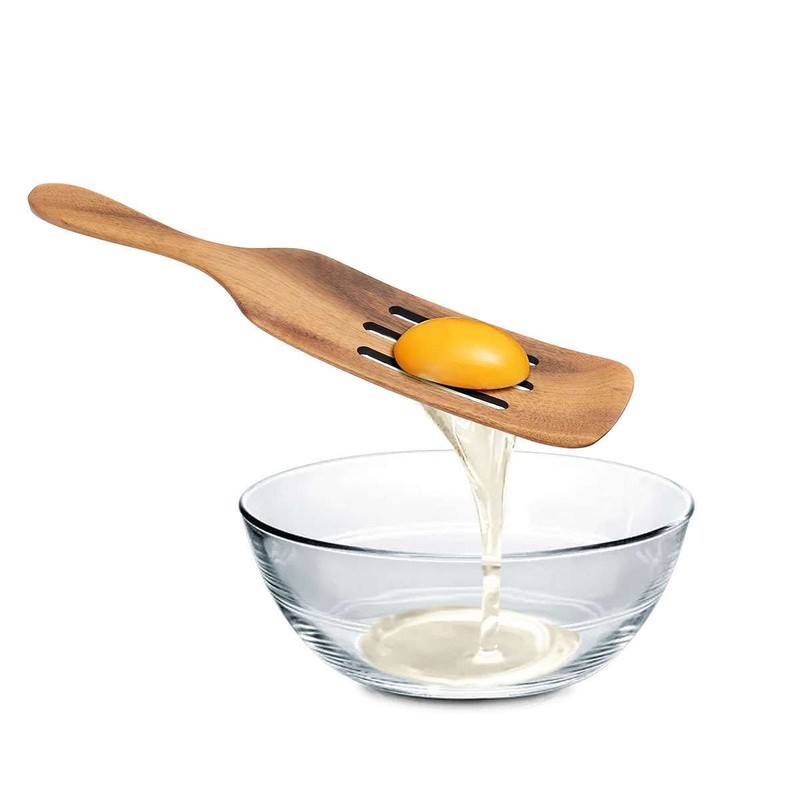 Spurtle Kitchen Cooking Utensil 5pc Set Teak Wood Non Stick Wooden Spatula Spoon gallery