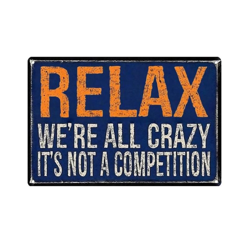 Funny Beer Garage Sign – Rustic 12x8 Inch Metal Wall Decor – Vintage Tin Sign gallery