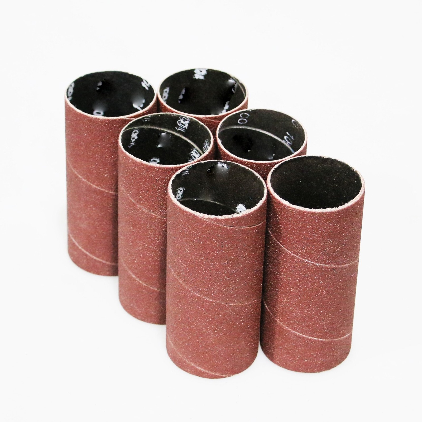 Dark Stone 2-Inch Diameter x 4-1/2-Inch Length Sanding Sleeves, 80 Grit, Alum... gallery