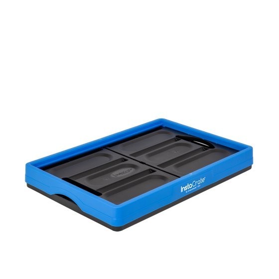 2PAC Greenmade Instacrate 12Gallon Collapsible Plastic Storage Bin with Handles gallery