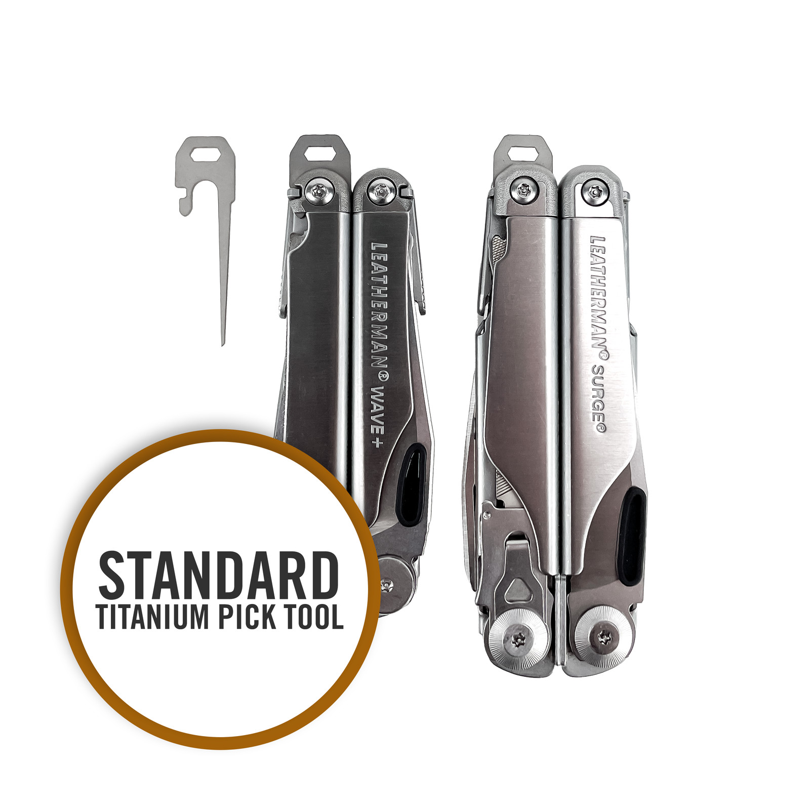 Titanium Pick Tool | Compatible with Leatherman Wave, Surge, and Charge Models gallery