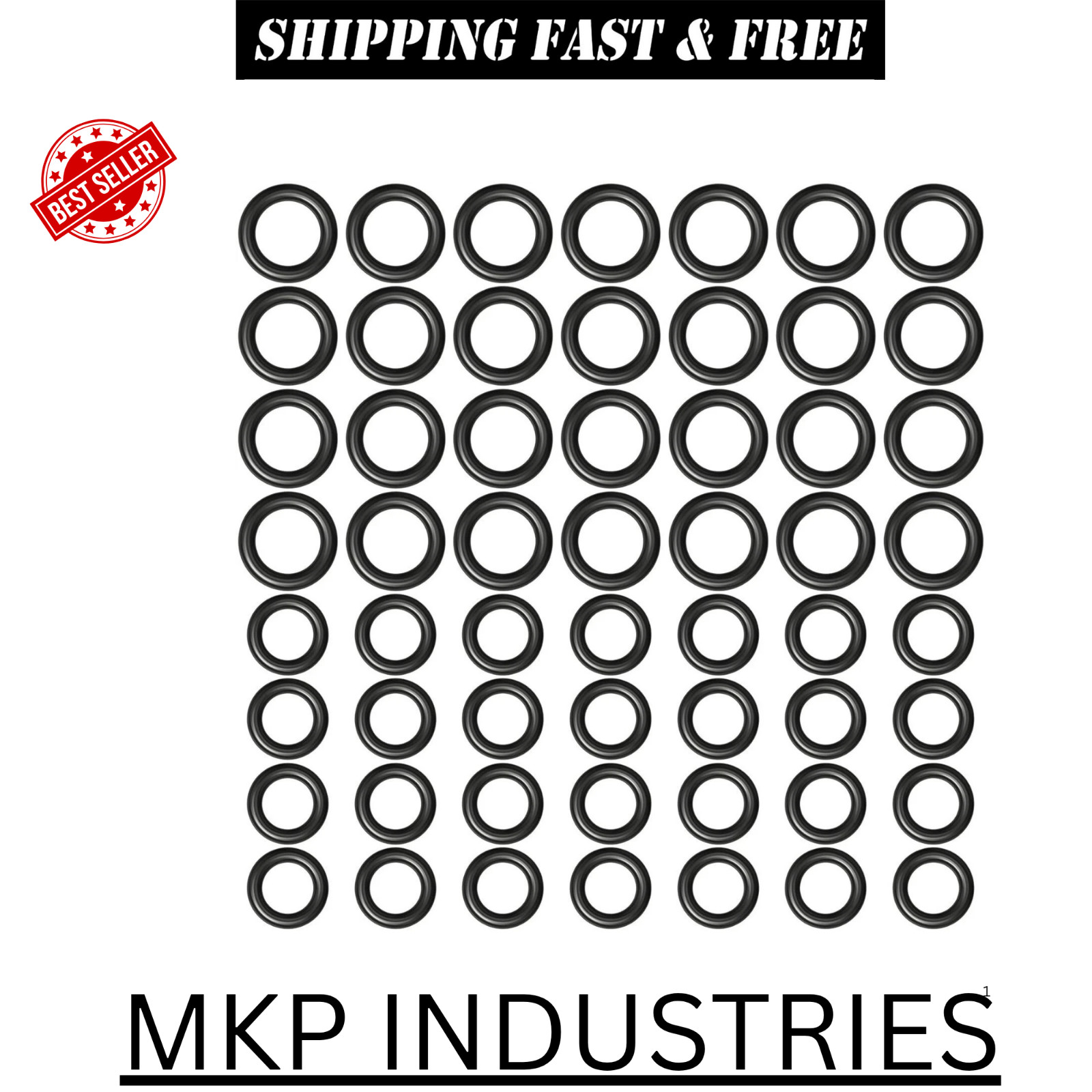60pcs Thickened O-Rings Power Pressure Washer Replacement for 1/4 inch, 3/8 inch gallery