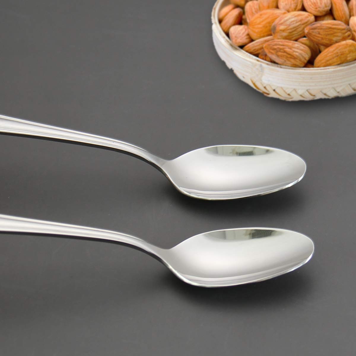 Teaspoons Stainless Steel 18/0 Tea Spoons 6 Pcs, 6.29 Inches For Home Kitchen gallery