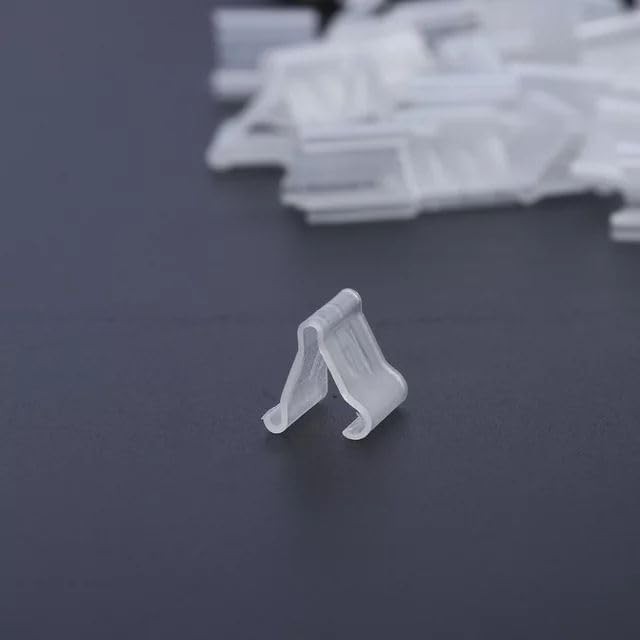 100 Pcs Transparent V-Shaped Balloon Clips Party Wedding Decoration Seals gallery