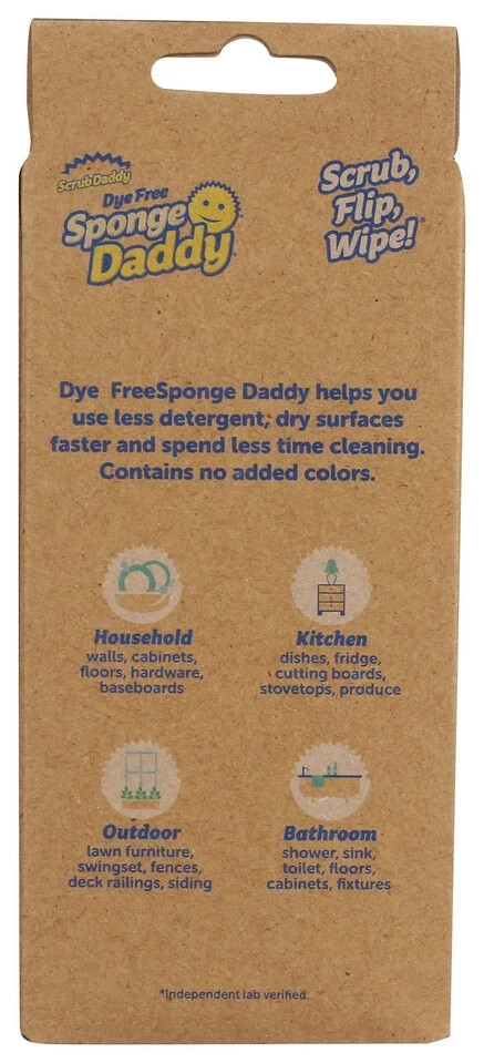 Dye Free Sponge Daddy 3 Count, 3 CT + FREE GIFT gallery