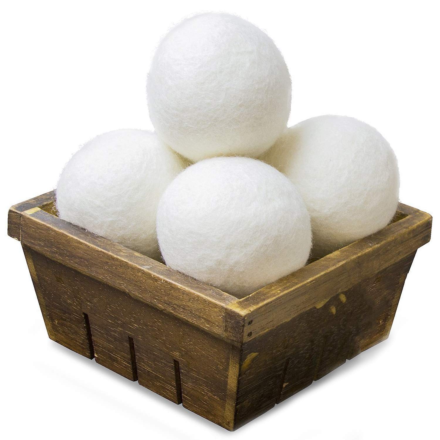Wool Dryer Balls Natural Fabric Softener and 100% Organic, Chemical Free and ... gallery