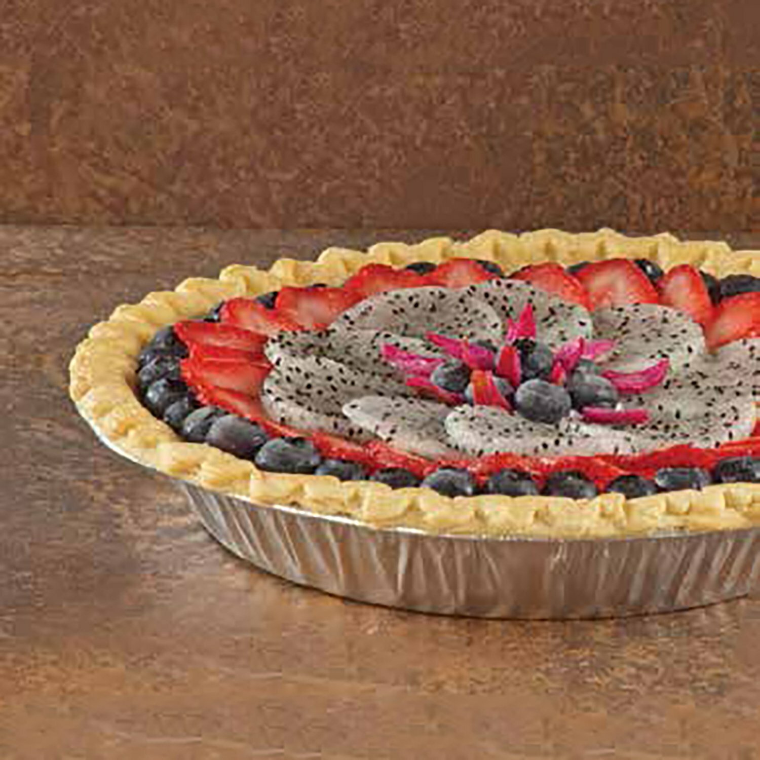 9'' Pie Pans / Disposable Plates / Aluminum Foil Quiche Pan / Tart Tins gallery